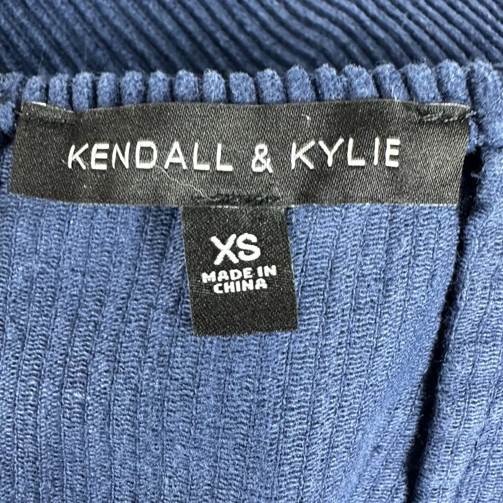 ❤️ SALE! 💙 Kendall & Kylie Navy Corduroy Mini Skirt Size XS